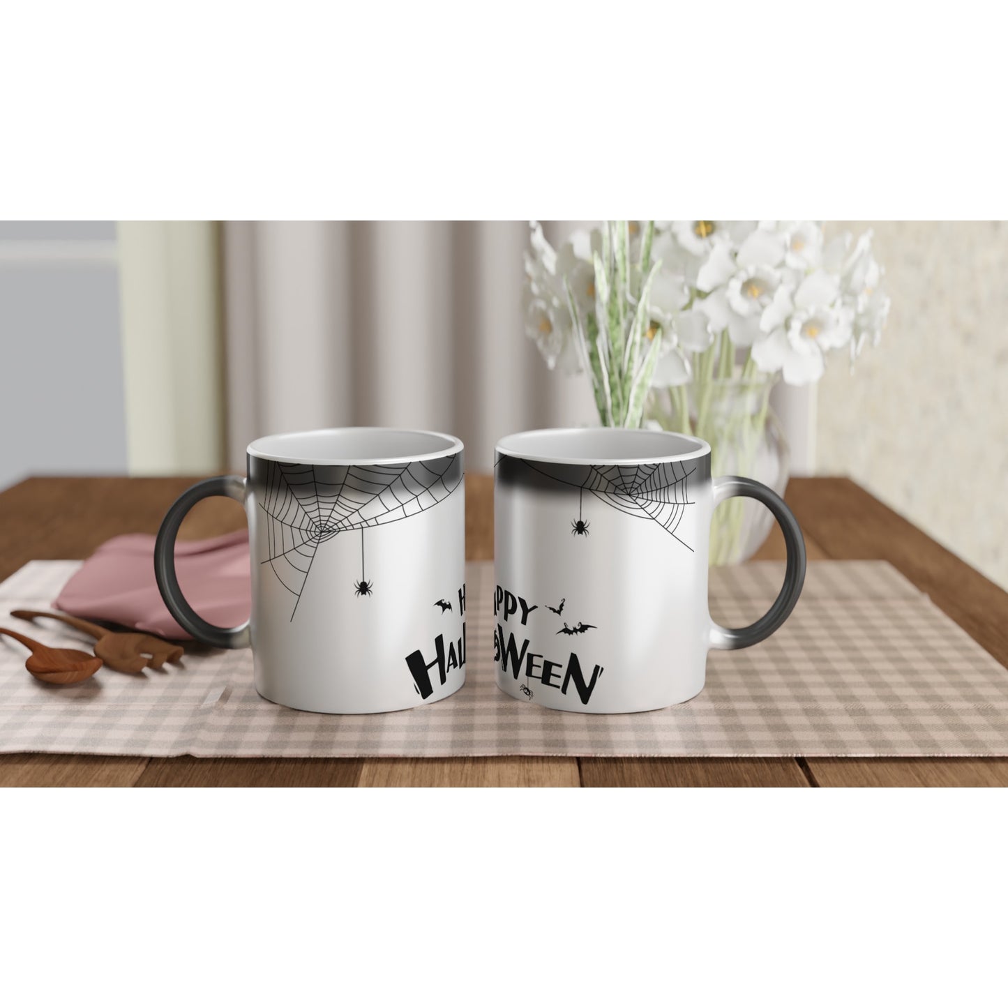 Magic 11oz Ceramic Mug - Happy Halloween