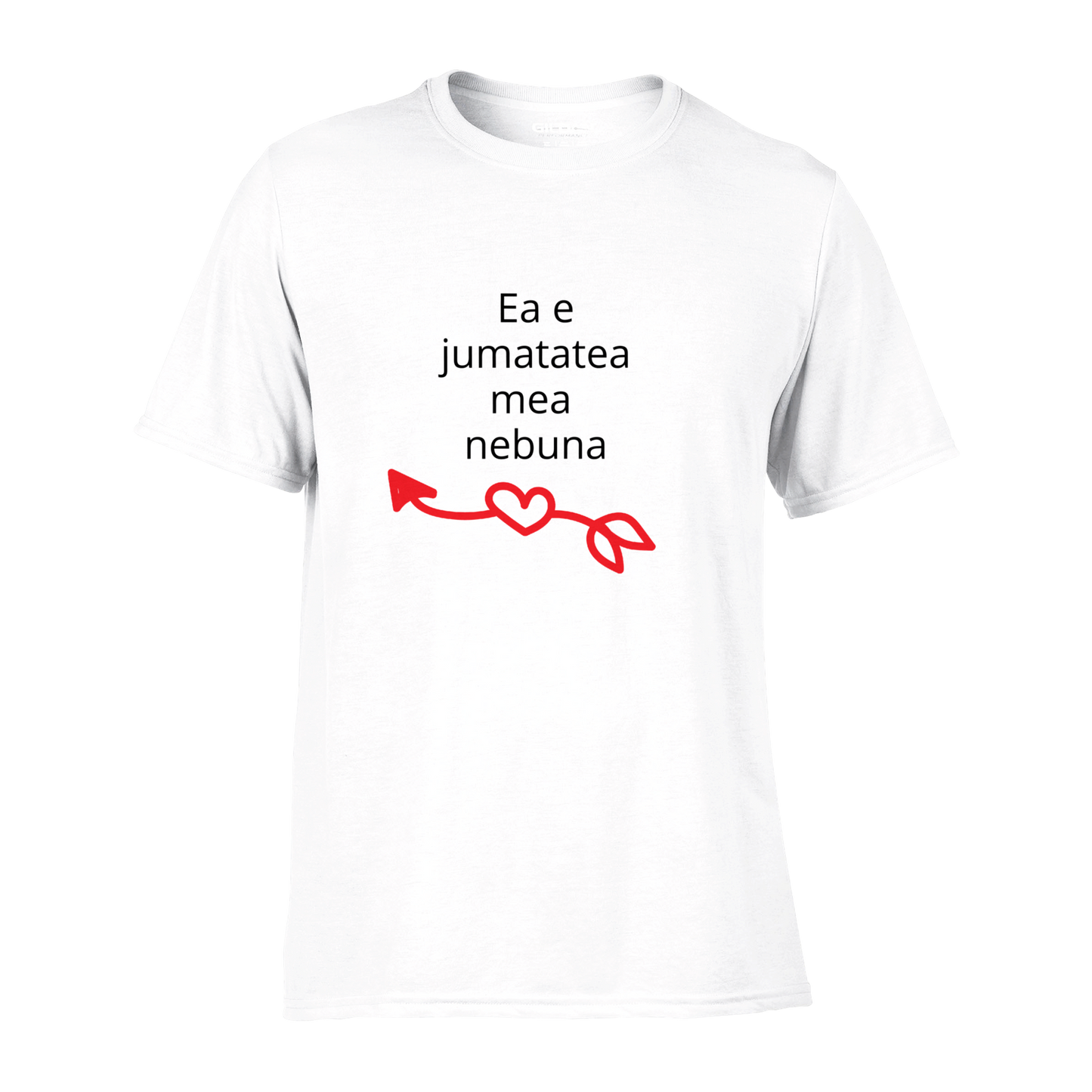 Performance Unisex Crewneck T-shirt - Ea e jumatatea mea nebuna