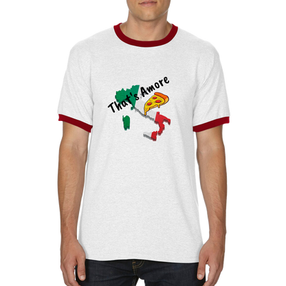 T-shirt Ringer Unisex - That's Amore