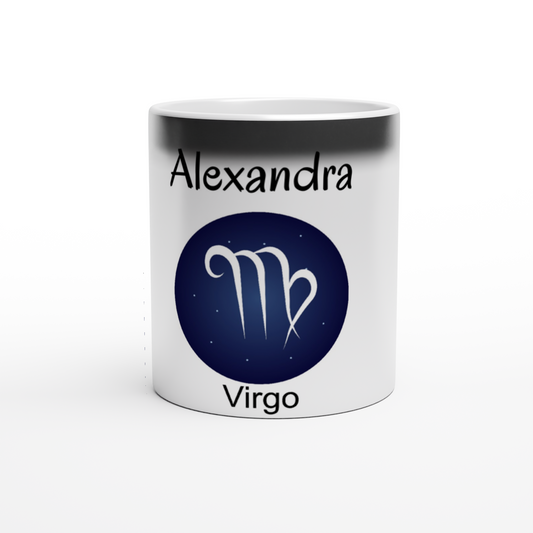 Magic 11oz Ceramic Mug - Alexandra, Virgo