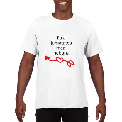 Performance Unisex Crewneck T-shirt - Ea e jumatatea mea nebuna